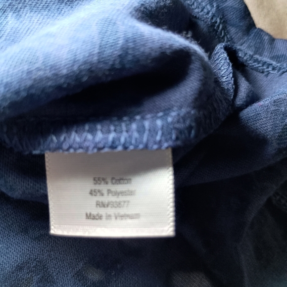 a.n.a. A New Approach Blue Animal Print Top – Size 1X – NWT - Picture 12 of 13